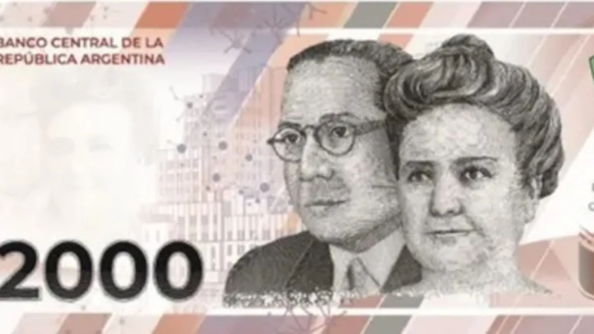 Así será el billete de 2000 pesos que anunció el Banco Central