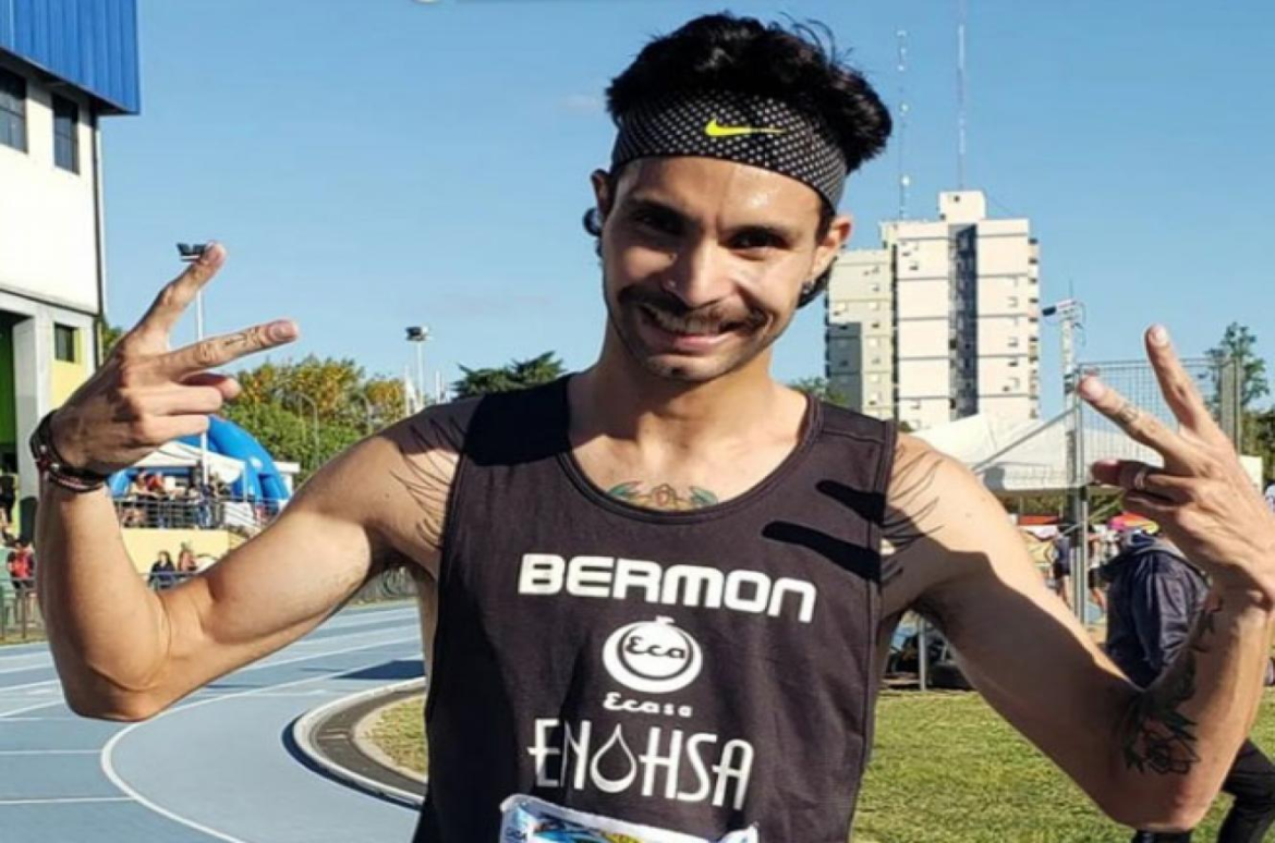El atleta argentino Federico Bruno ganó medalla de plata en Francia en 3.000 metros bajo techo