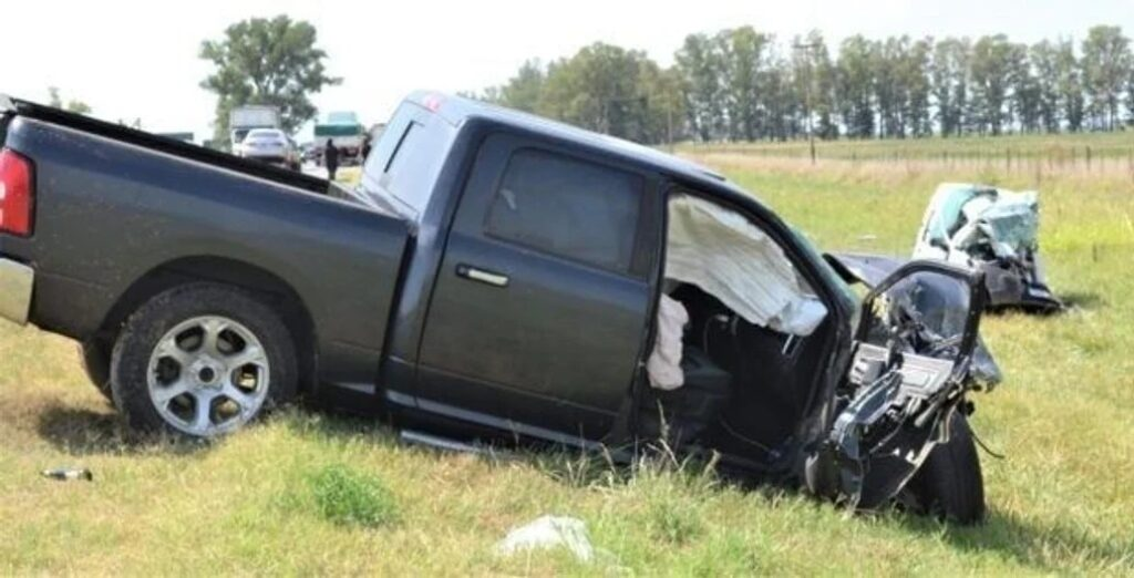 La esposa del hijo de Ramón Díaz no tenía puesto el cinturón de seguridad al momento del accidente