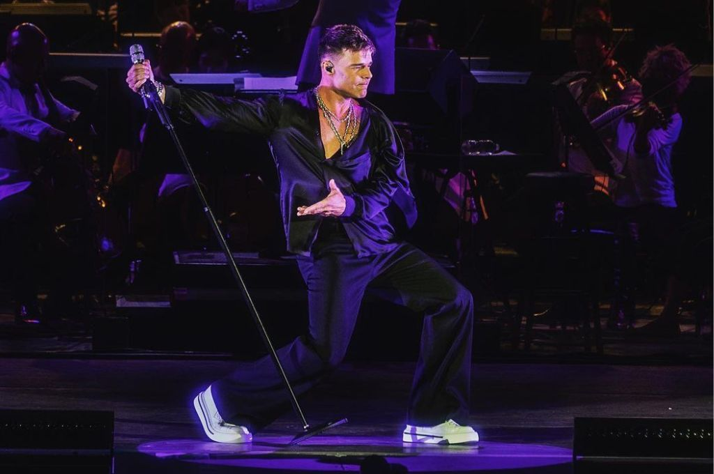 Ricky Martin abrió la temporada de recitales en Vélez trayendo de nuevo su show sinfónico