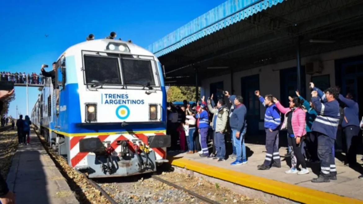 Luego de 30 años, volvió el tren a Mendoza