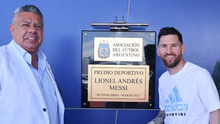 La AFA rebautiza el predio de Ezeiza con el nombre «Lionel Andrés Messi»