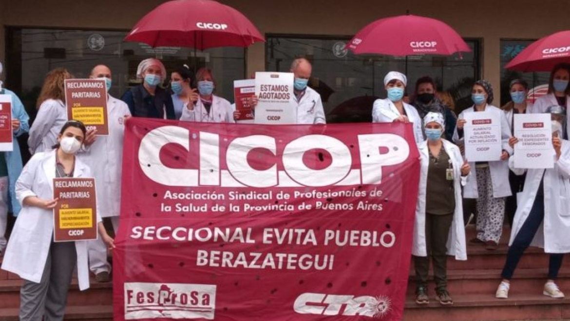El gobierno bonaerense citó a los médicos de la Cicop a una reunión paritaria
