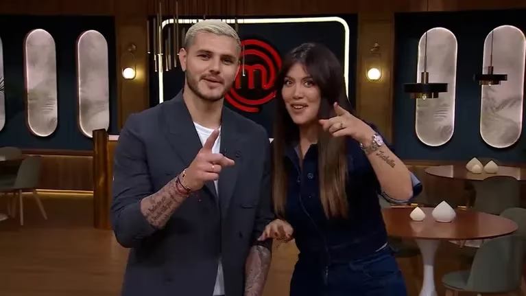 Mauro Icardi participó como jurado en Masterchef: la reacción de Wanda Nara