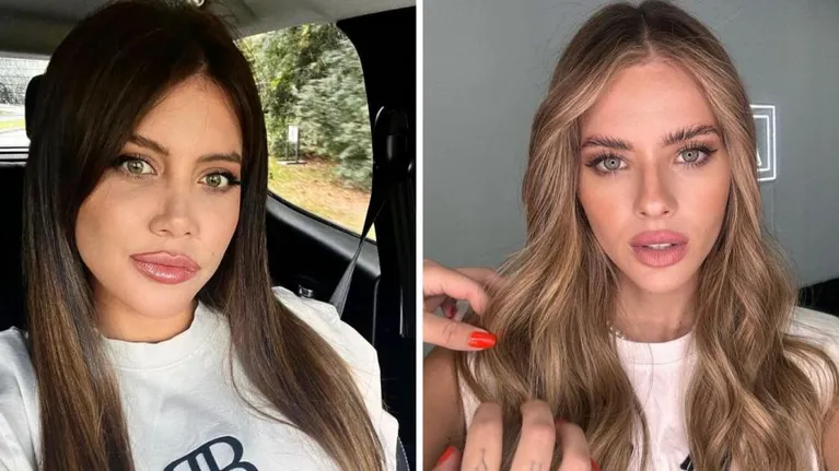 La China Suárez y Wanda fueron al Monumental y en las redes todos hicieron el mismo comentario: “¿En serio?”