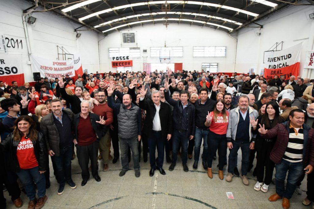 Morales y Posse presidieron multitudinario encuentro de dirigentes radicales