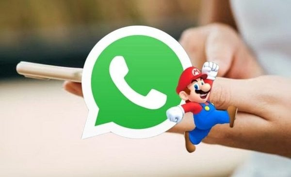 WhatsApp estrena su «modo Mario Bros»: cómo se puede activar la opción en la app
