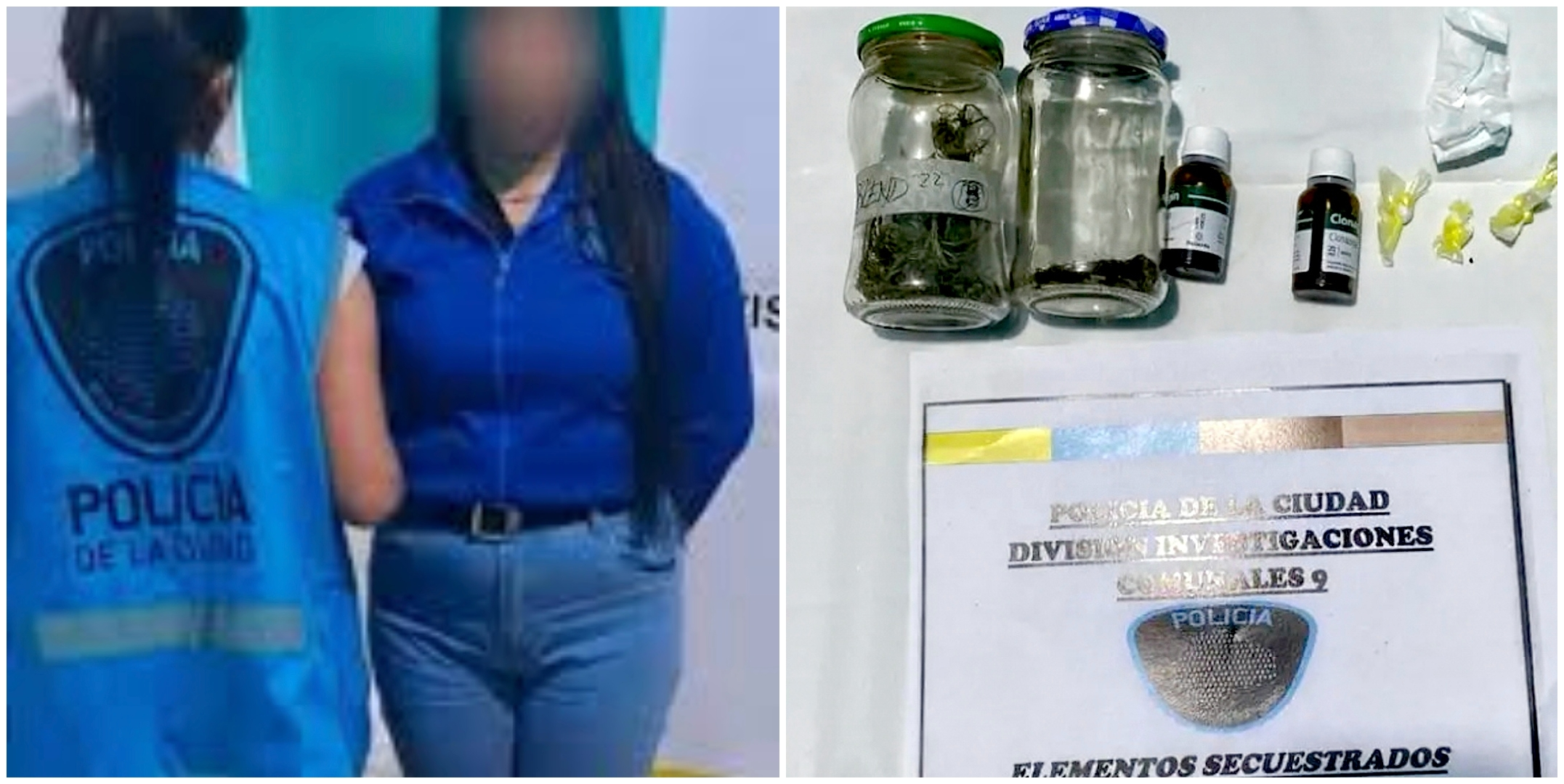 Detienen a una mujer que dormía a su vìctimas con clonazepam para robarles