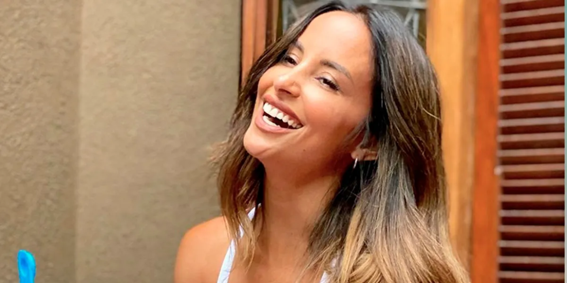 Así es el exótico baño de la casa de Lourdes Sánchez inspirado en “los Esteros del Iberá”