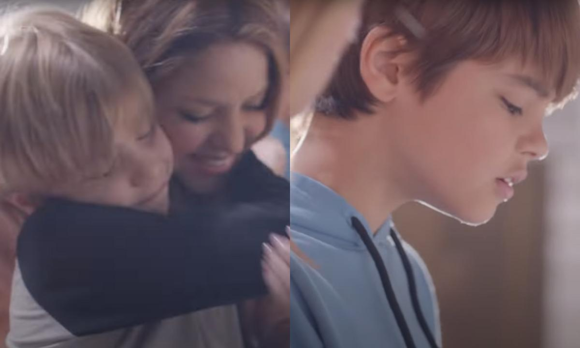 Shakira lanzó “Acróstico”, su nuevo video junto a sus hijos Milan y Sasha