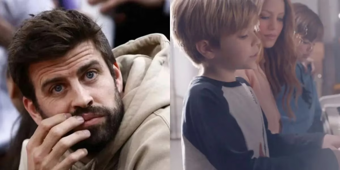 La furiosa reacción de Gerard Piqué al ver a sus hijos en el nuevo video de Shakira: “No sabía”