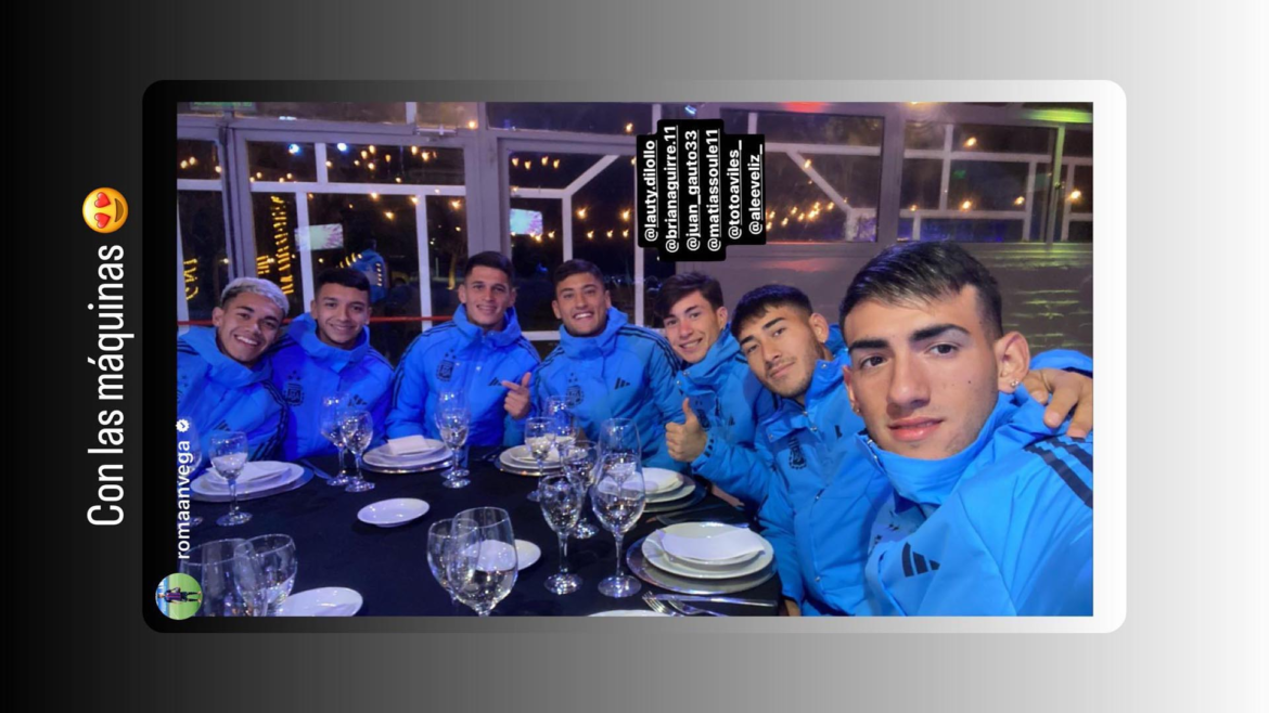 Video: Así festejó la selección sub 20 en San Juan: asado, encuentro con las familias y malambo