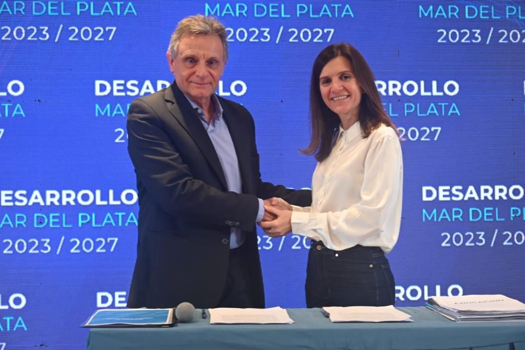 Raverta y Pulti firmaron el “Acuerdo Programático”