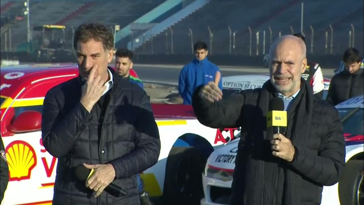Rodríguez Larreta recorrió la renovada pista del Autódromo Oscar y Juan Gálvez