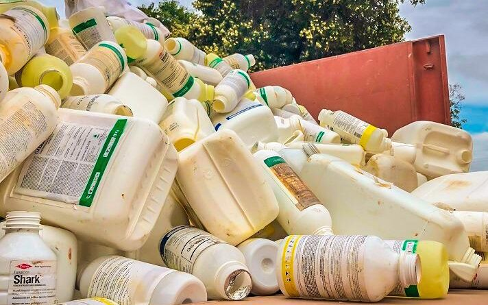 Protección ambiental: recepcionan envases vacíos de agroquímicos del cordón frutihortícola