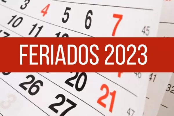 Feriados 2023: cuándo es el próximo fin de semana largo