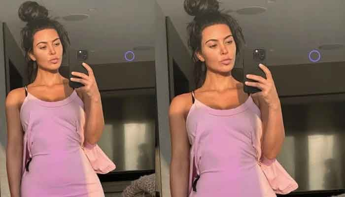 El fantasma en una selfie de Kim Kardashian que aterroriza al mundo: «Estaba sola, me asusta»