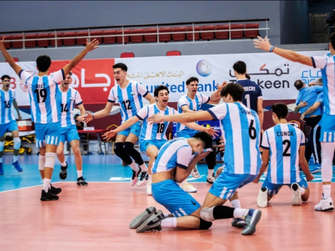 Mundial Sub21 de Vóley: Argentina le ganó a Brasil y se metió en las semifinales