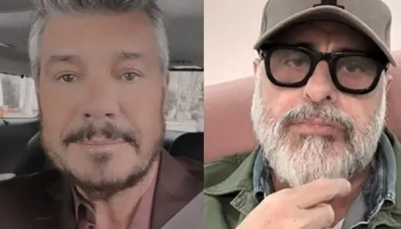 Cruce entre Marcelo Tinelli y Jorge Rial en las redes sociales