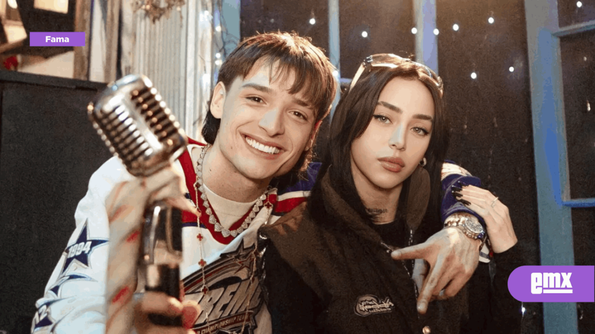 Nicki Nicole y Peso Pluma confirman su romance con mensajes en los shows y regalos: “Un altar de cumpleaños”