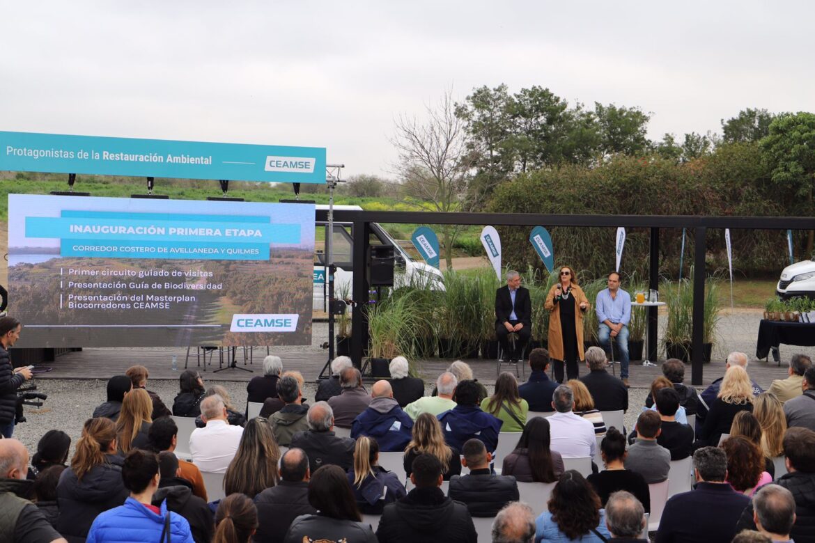 Inauguración de la primera etapa del Parque Metropolitano – Corredor costero Avellaneda y Quilmes.