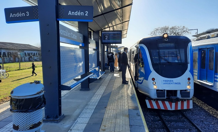 Trenes Argentinos dispuso servicios adicionales con motivo de la Peregrinación a Luján