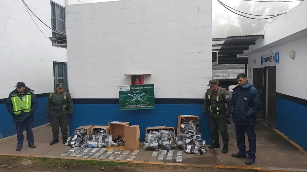 Desaparecieron 15 paquetes de cocaína de un depósito judicial: cinco gendarmes detenidos
