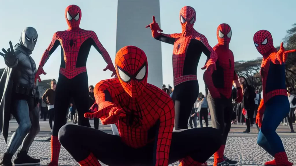 Convocan a disfrazarse de Spiderman frente al Obelisco para alcanzar un récord mundial