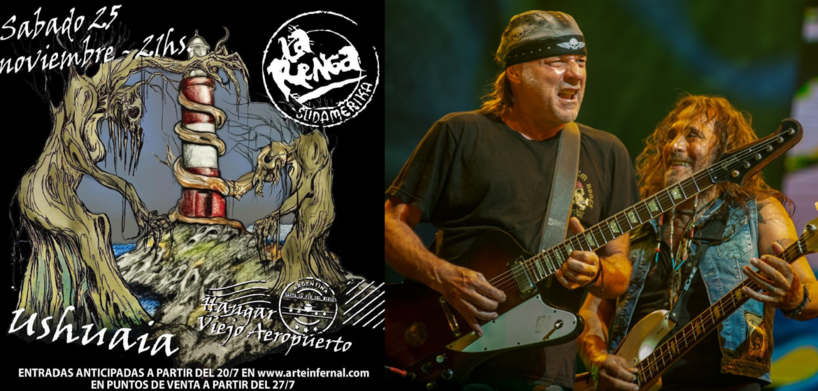 El show de La Renga en Ushuaia será transmitido en vivo por Star+