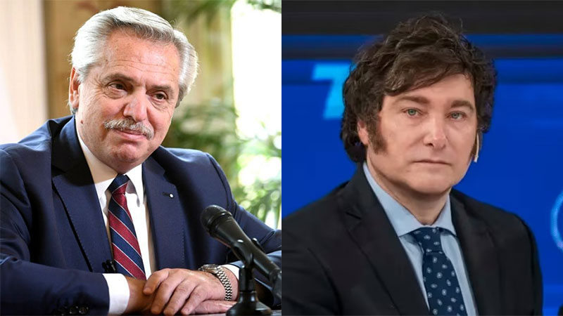 El presidente Alberto Fernández recibe hoy a su sucesor Milei
