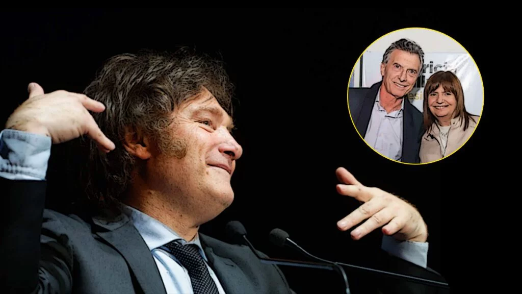 Milei sostiene que tiene «apoyo incondicional» de Macri y Bullrich