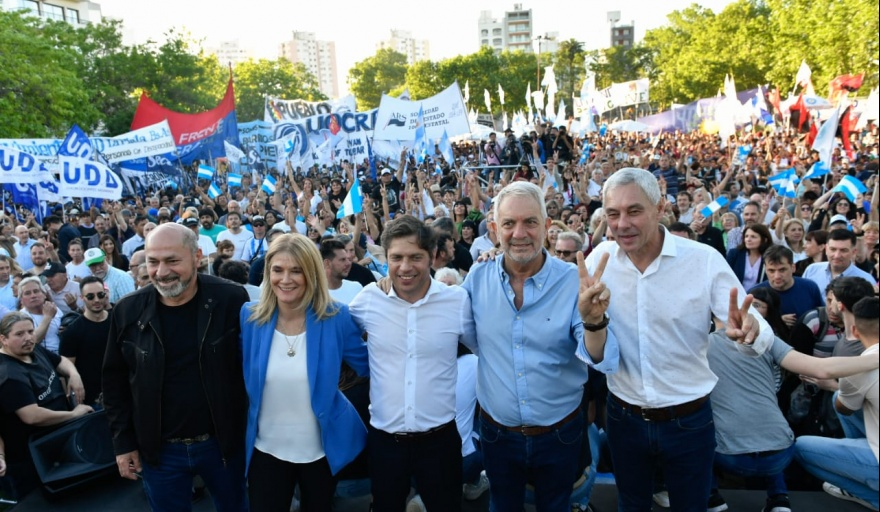 Kicillof pidió a la militancia «ni un minuto de descanso» para lograr que Massa sea Presidente