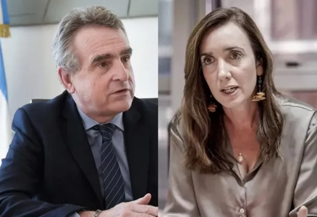 Agustín Rossi y Victoria Villarruel debaten esta noche de cara al balotaje