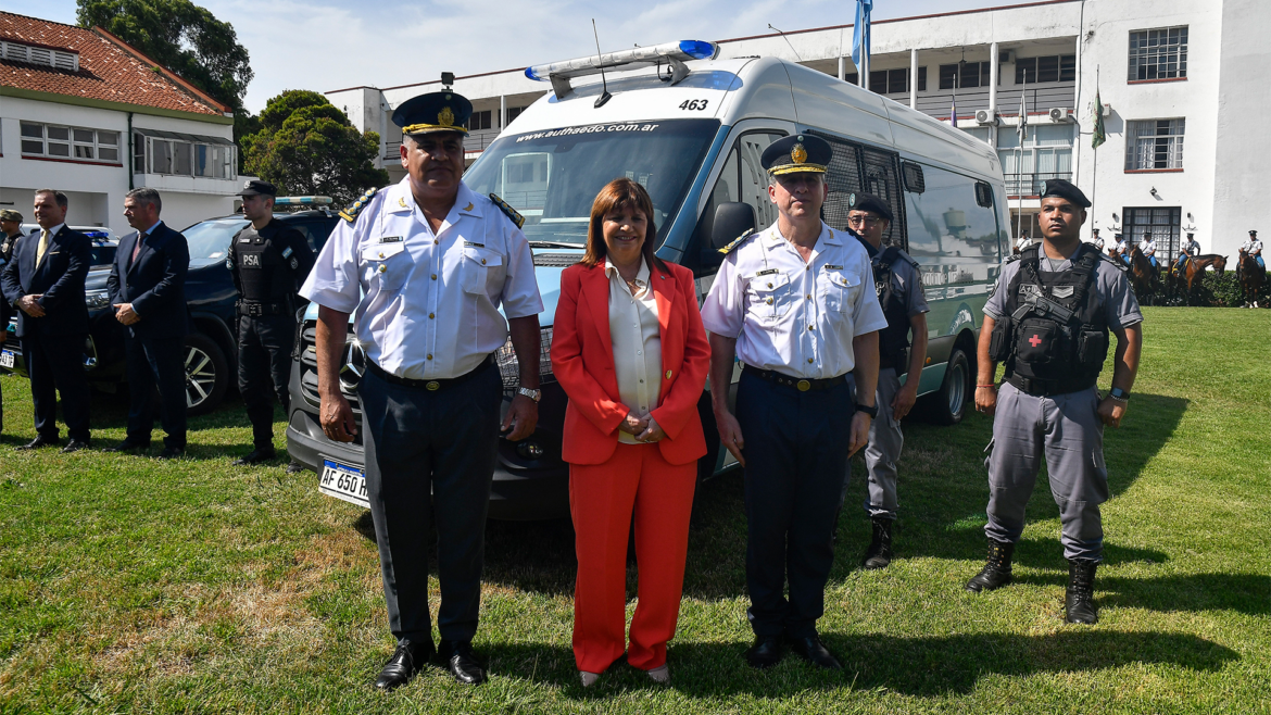Bullrich le pidió a los jefes de la fuerzas federales poner «todo el esfuerzo» para bajar el delito