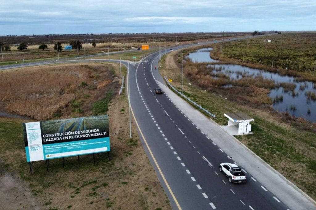 Comienza la construcción de la Autovía 11 que une a Villa Gesell y Mar Chiquita