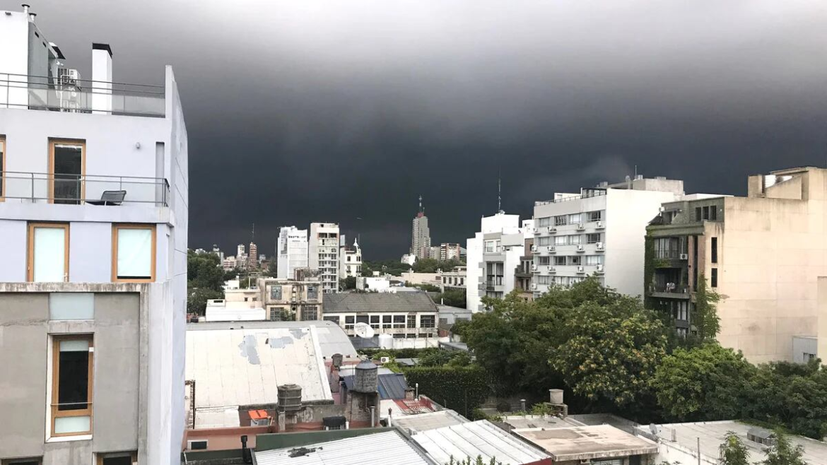 Viernes con tormentas fuertes y una máxima de 25 grados en la Ciudad y alrededores