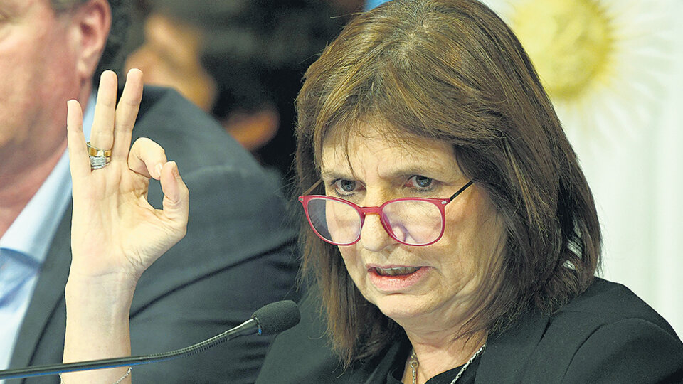Bullrich insistió en un régimen penal juvenil en medio de versiones que la ubican en Seguridad