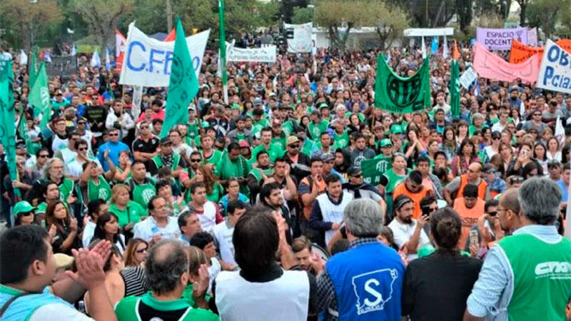 ATE se adelanta a la CGT e inicia un paro de 24 horas a partir de esta medianoche