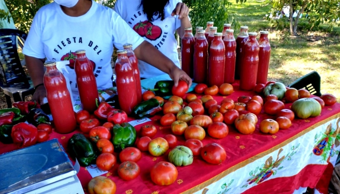 Realizan una nueva edición de la Fiesta del Tomate platense