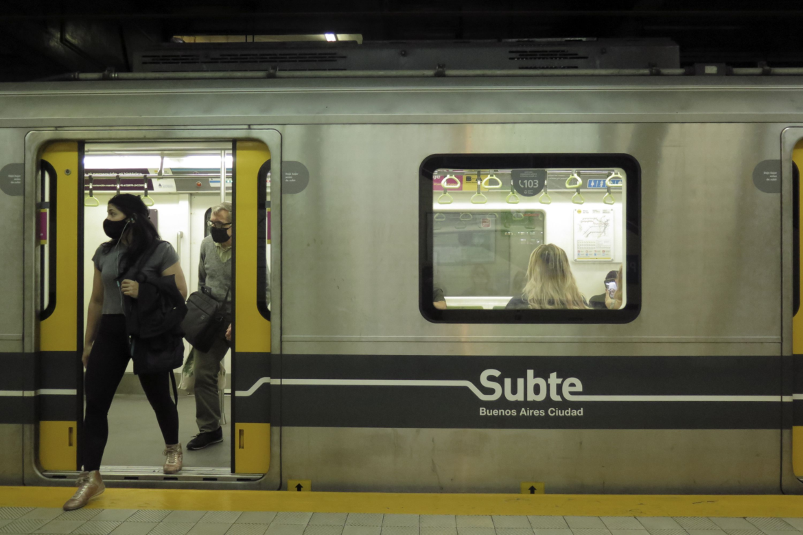 La tarifa del subte pasa desde hoy de $ 80 a $ 110