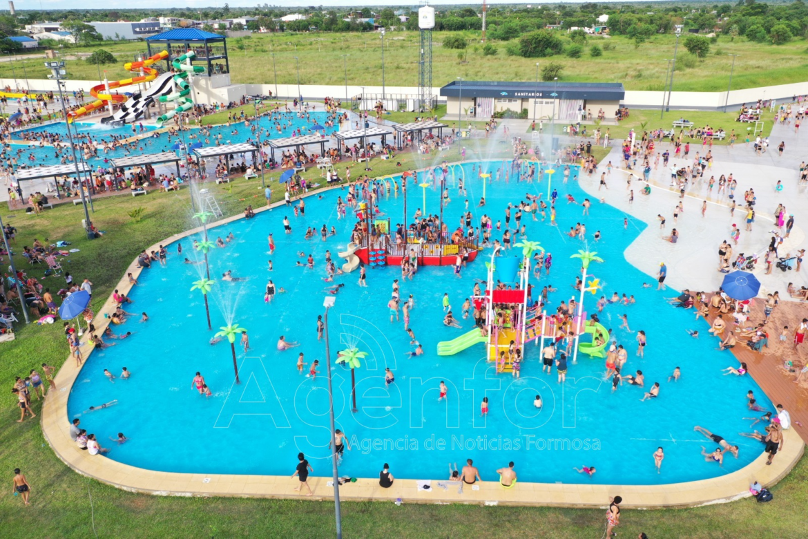 Más de 30 mil personas visitaron el Parque Acuático de Formosa, único en la región