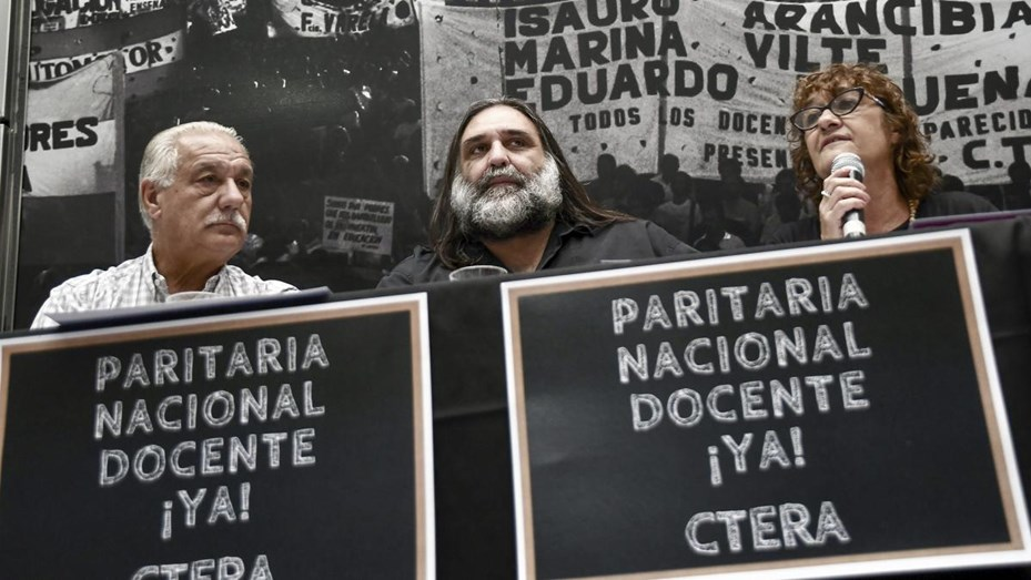 Tras la convocatoria del Gobierno, se reúne hoy el congreso nacional de Ctera para evaluar medidas