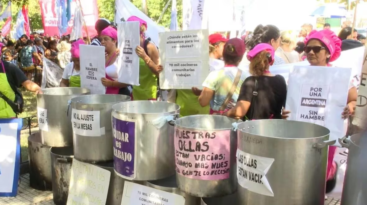La UTEP realizará hoy un «Ollazo Nacional por la Emergencia Alimentaria» en Capital Humano