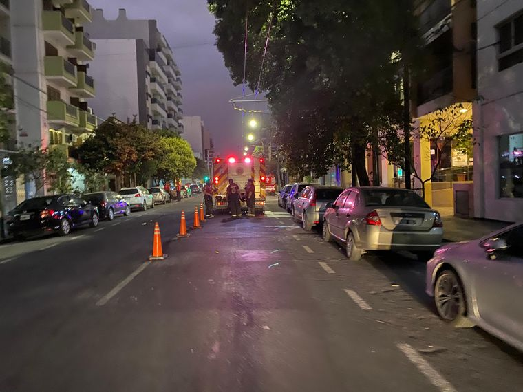 Un muerto y 40 evacuados por el incendio de un edificio en Córdoba