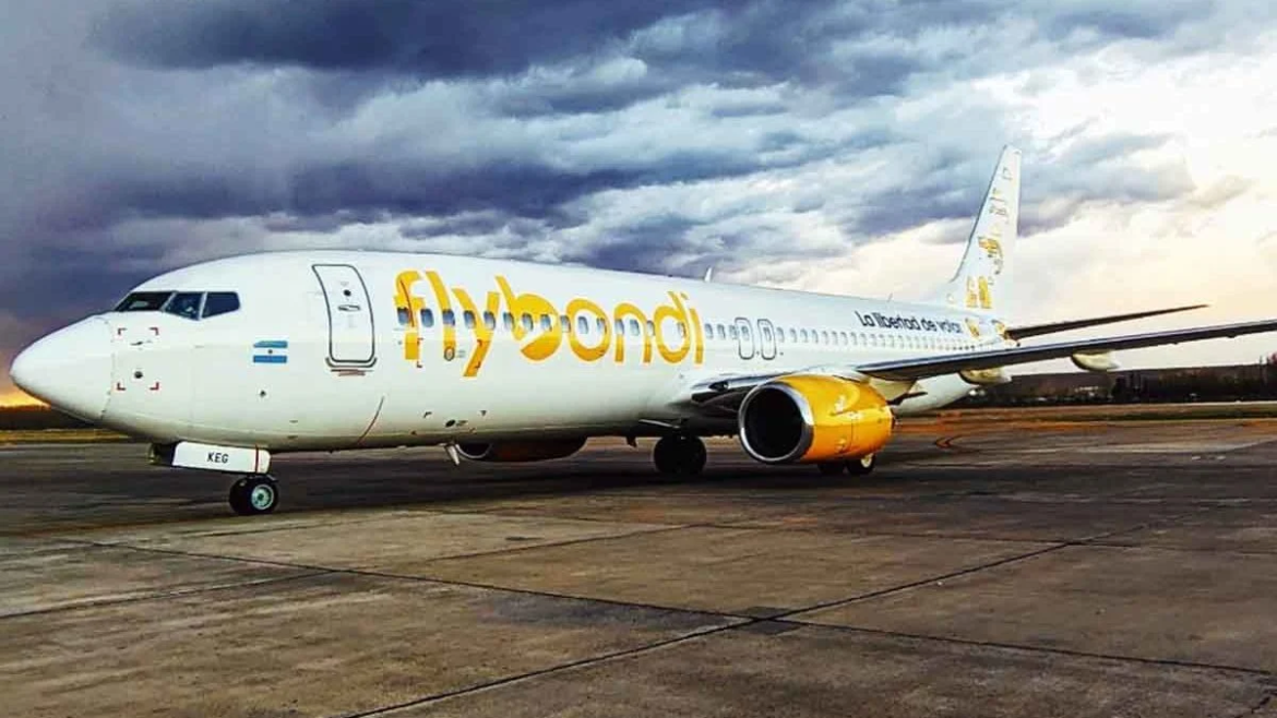 Flybondi extiende hasta abril sus operaciones entre Buenos Aires y Mar del Plata