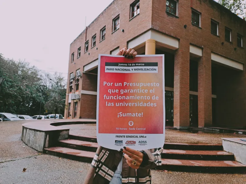 Frente Sindical para y moviliza el jueves 14 en defensa de la Universidad