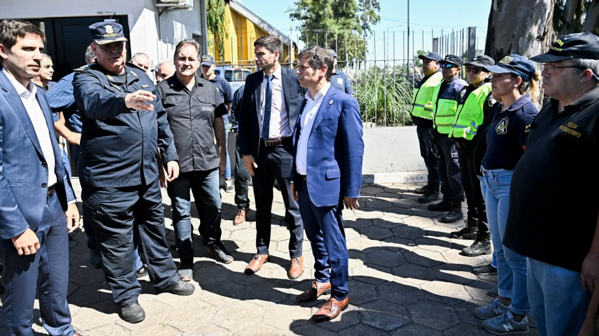 Kicillof y Pullaro firmaron un convenio de asistencia recíproca en materia de seguridad