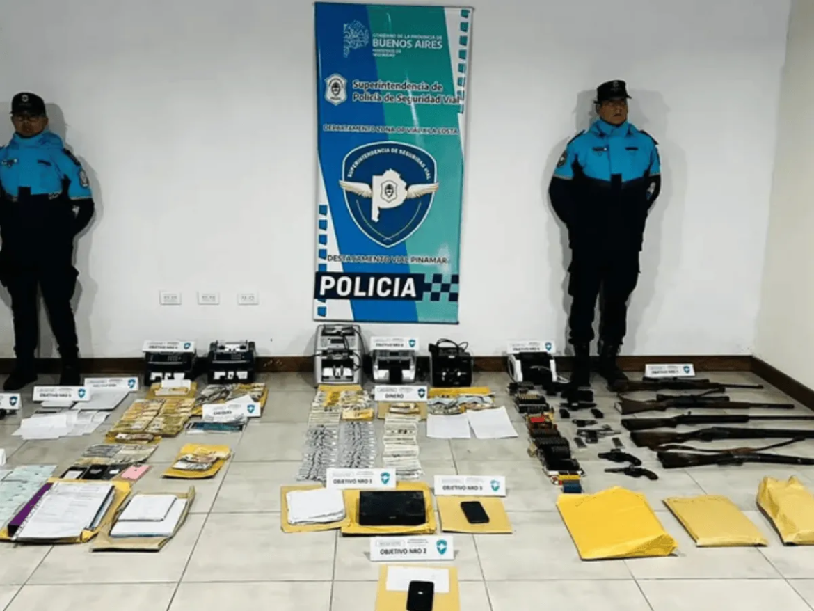 Desbarataron una casas de cambio clandestinas fue descubierta en un operativo de control vehicular en la ciudad de la Costa Atlántica.