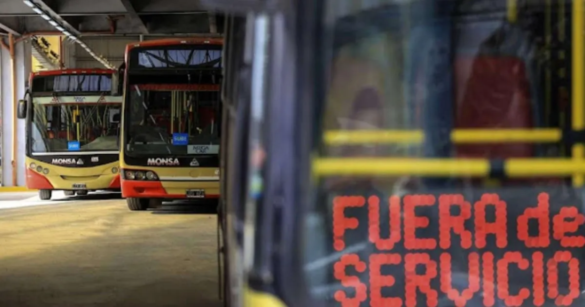 Paro de colectivos en el AMBA desde la medianoche