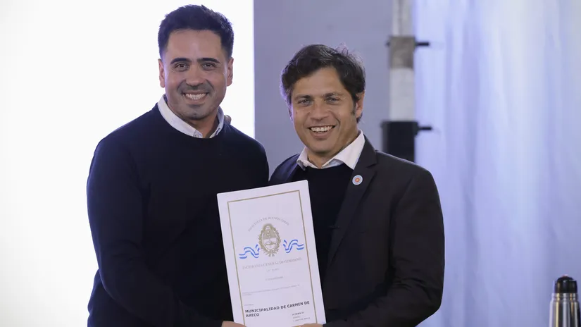 Kicillof inauguró un nuevo Parque Ambiental y entregó escrituras